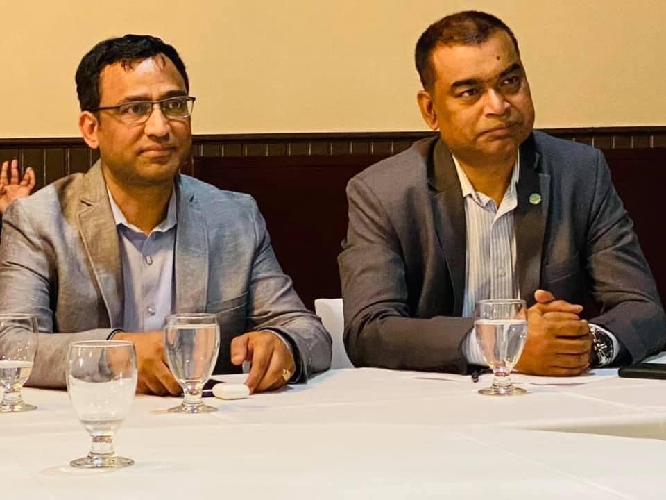 एनआरएनए अमेरिकाको दशौँ साधारण सभामा भएको घटनाका बारेमा सुनील साह र पशुपती पाण्डेले कन्भेनर बिआर लामालाई आरोप लगाउदै सदस्यसंग माफी मागे