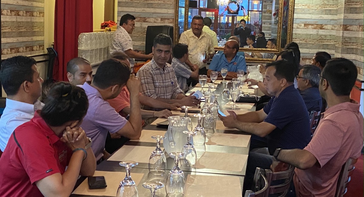 एनआरएनए मिडल ईष्टका युवा संयोजक तथा 'एनआरएनए सिङ्गिङ्ग आईडल'का संयोजक राज रेग्मीलाई अमेरिकामा भब्य स्वागत
