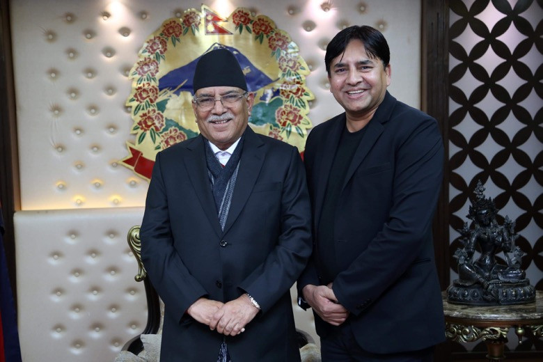 नेजाका अध्यक्ष न्यौपानेले भेटे प्रधानमन्त्री र गृहमन्त्री